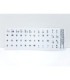 pegatina blanca teclado 1000