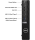 Ordenador reacondicionado Dell Optiplex 7080 Micro 3