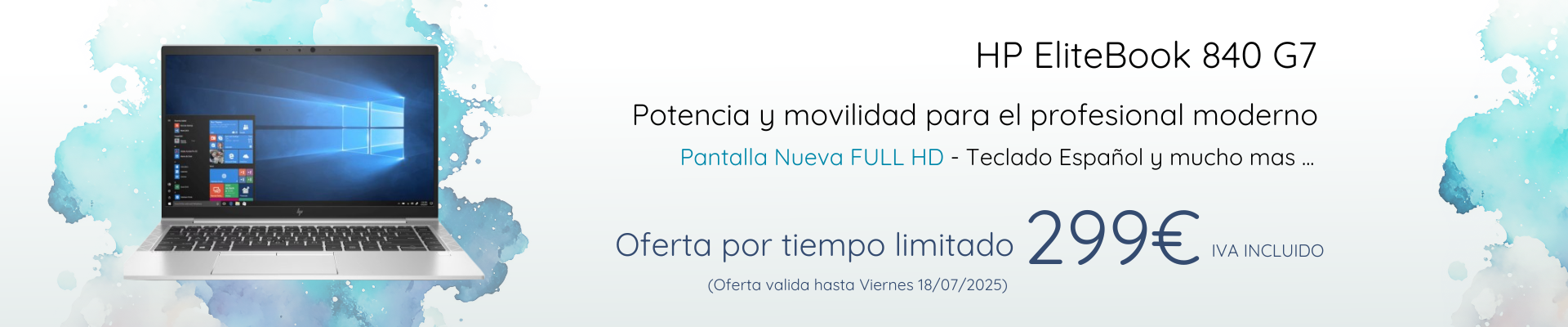 portatil en oferta HP EliteBook 840 G7