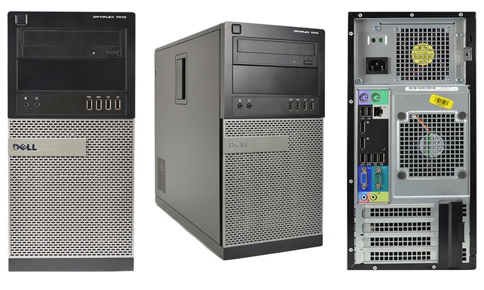 DELL OPTIPLEX 7010 MT segundamano trasera