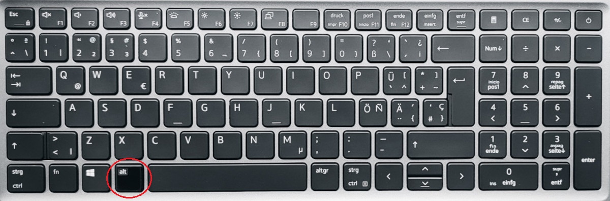 Dell Latitude 5520 Teclado Defecto