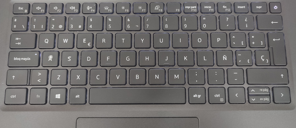 Dell Latitude 7420 Teclas Gastadas