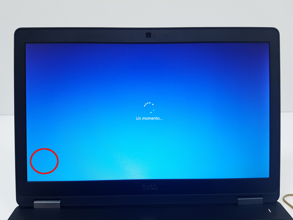 Dell latitude E5540 leve muesca