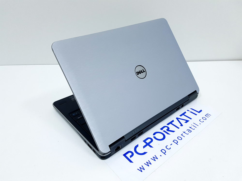 Dell latitude E7240 vinilo plata abierto