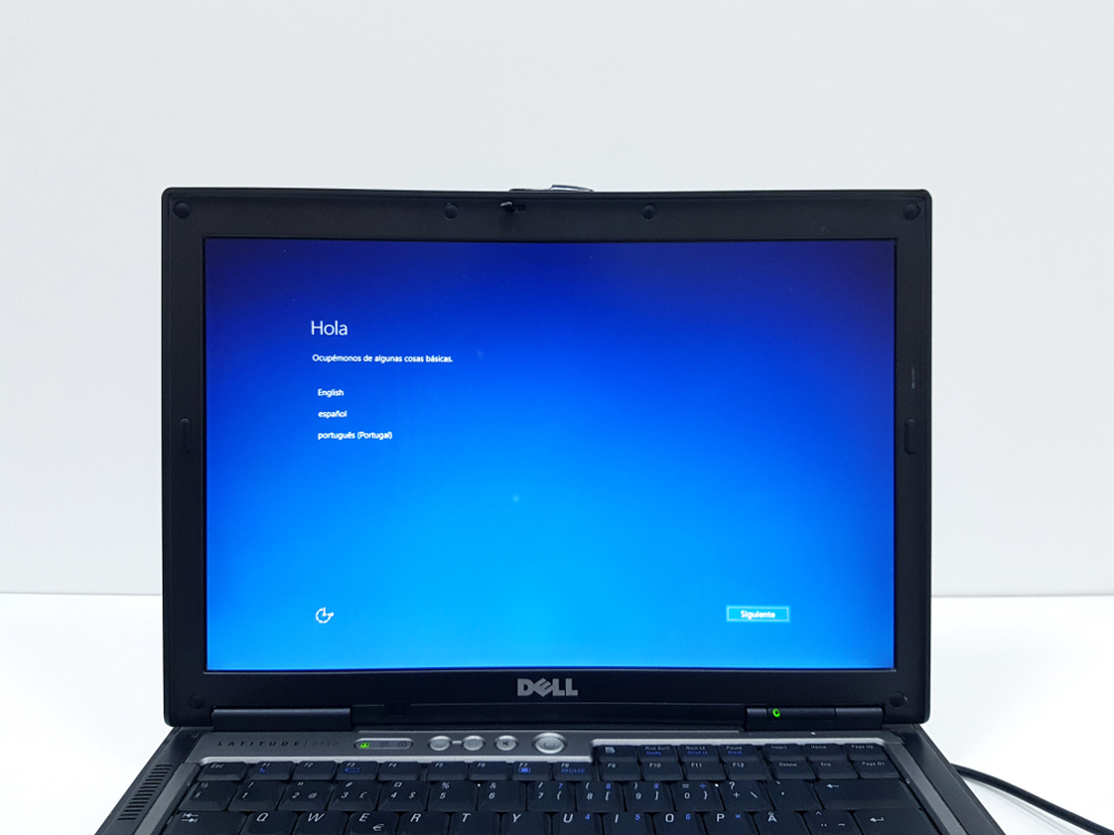 Dell latitude d630 pantalla pto blanco