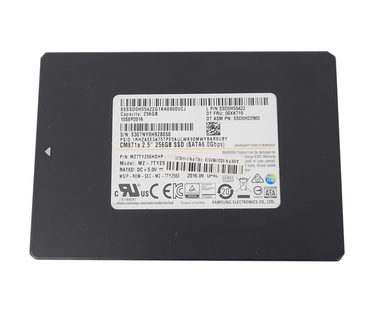 Disco Duro Samsung 256GB SSD CM871a FULL