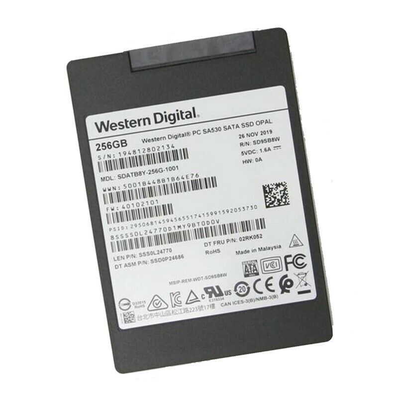 Disco Duro Western Digital 256GB SSD SATA FULL