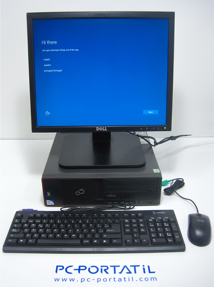 FUJITSU E700 MONITOR RATON TECLADO 750