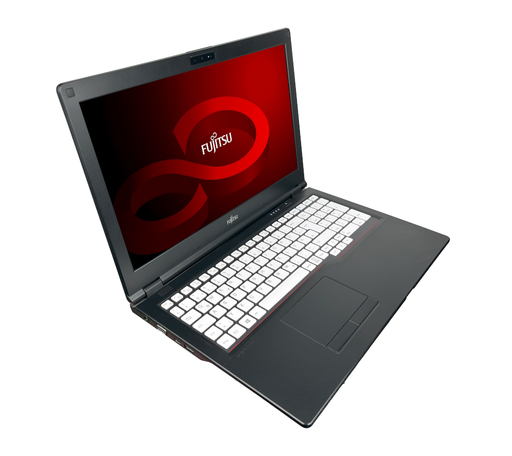 Fujitsu Lifebook E559 abierto lateral