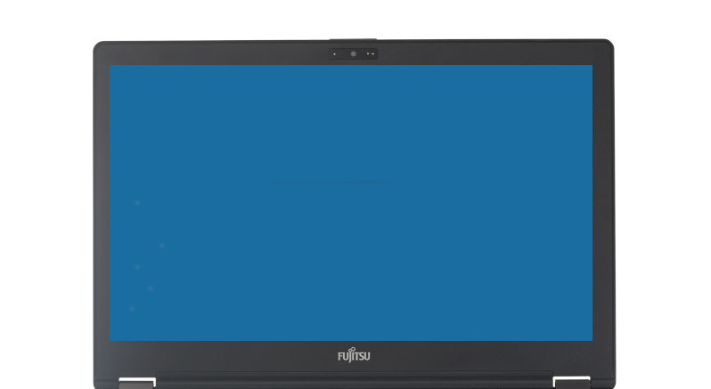 Fujitsu U758 Pantalla Puntos Marcas