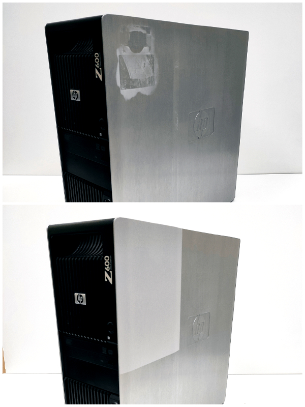 HP Z600 Tapa Abollada 1