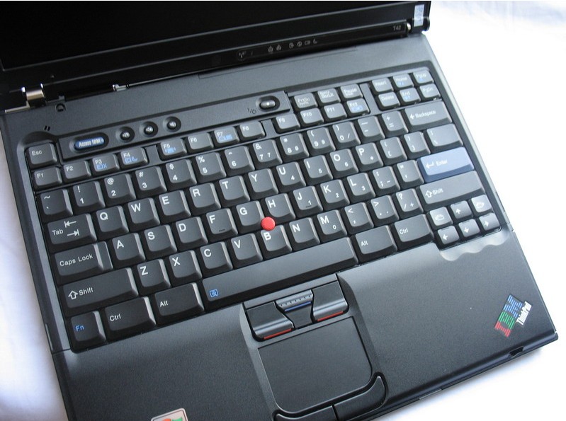 IBM T40 Thinkpad portatiles usados teclado