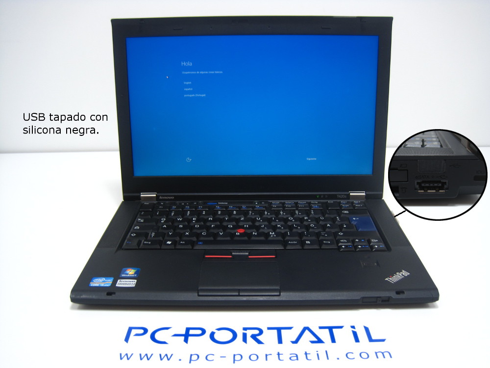 Lenovo thinkpad t420 USB SILICONA