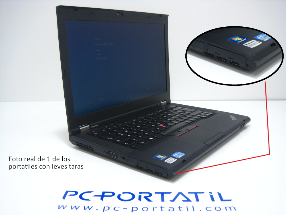 Lenovo thinkpad t430 esquina real