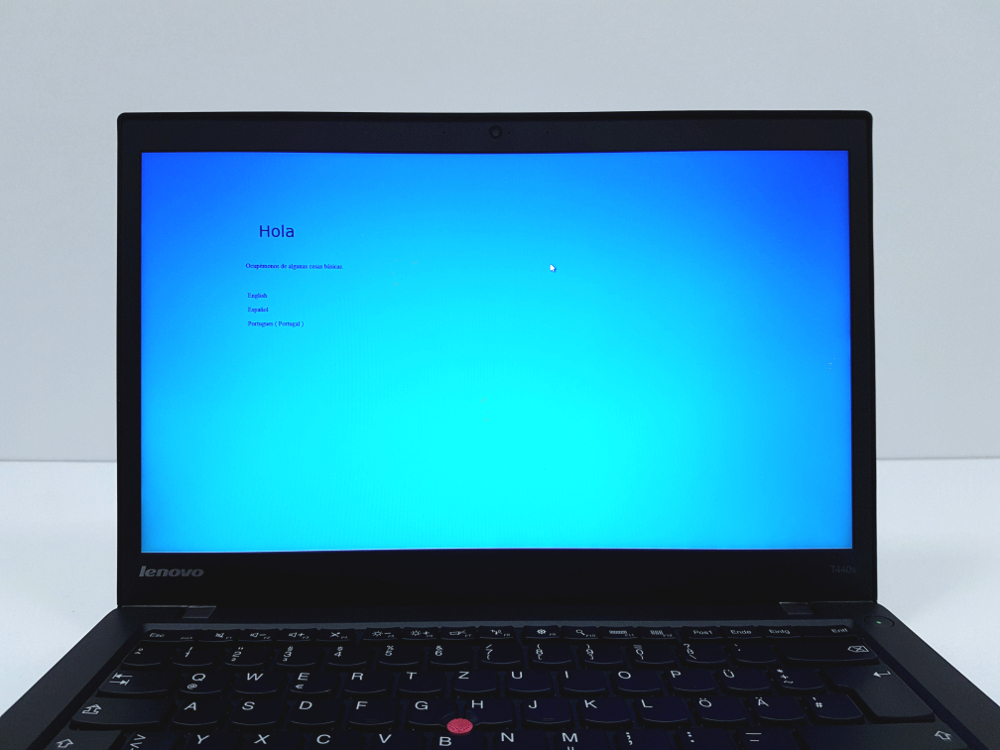 Lenovo thinkpad t440s puntitos rayados