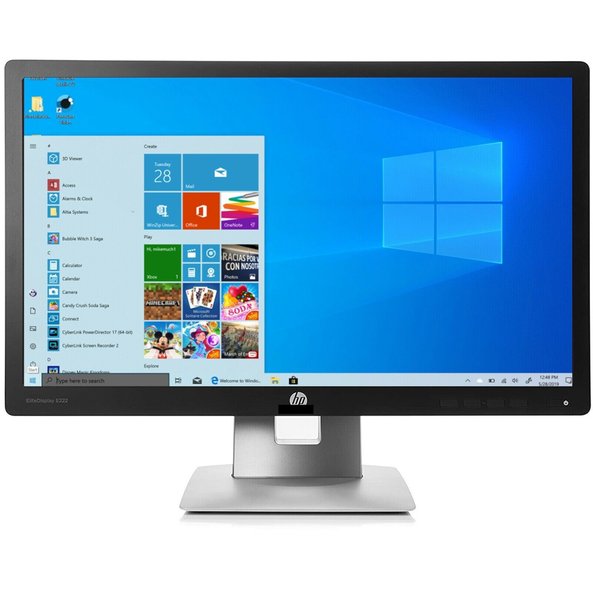 Monitor reacondicionado HP EliteDisplay E232 2