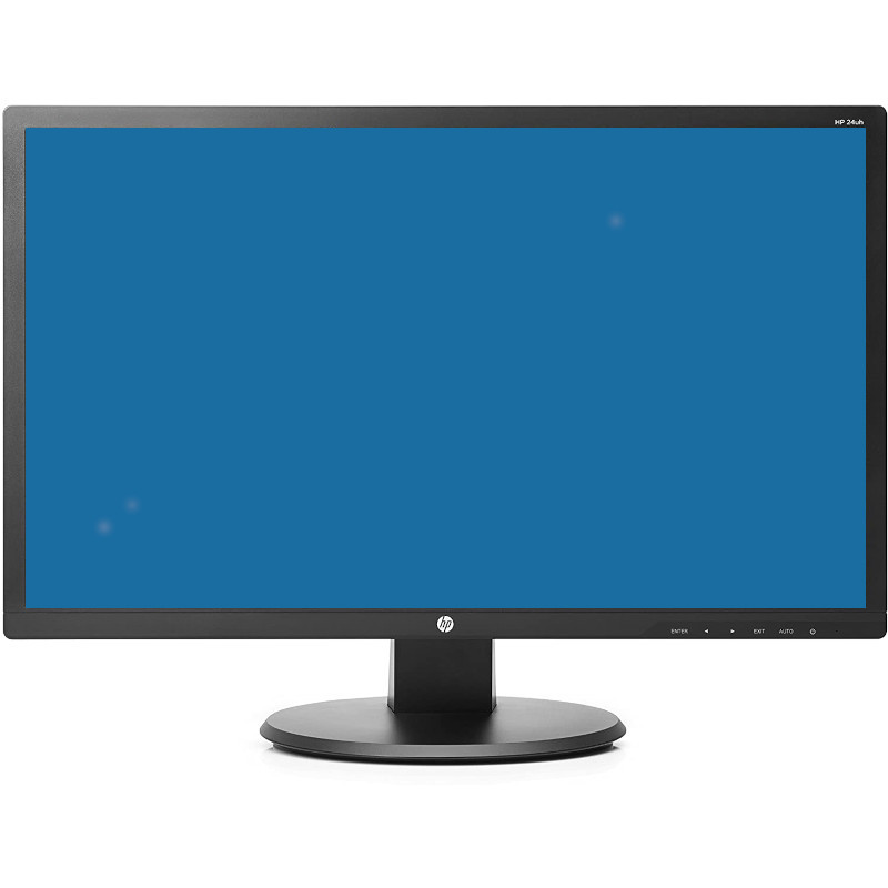 Monitor segundamano HP 24uh Pantalla Puntos Blancos Leve