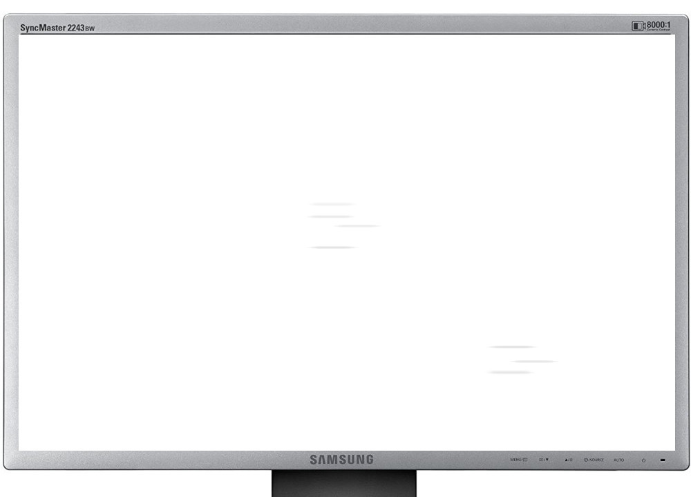 Monitor segundamano Samsung 2243 Pantalla Rayada Visible