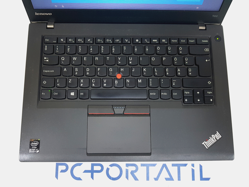 Portatil Lenovo T450 Reposamunecas descolorido