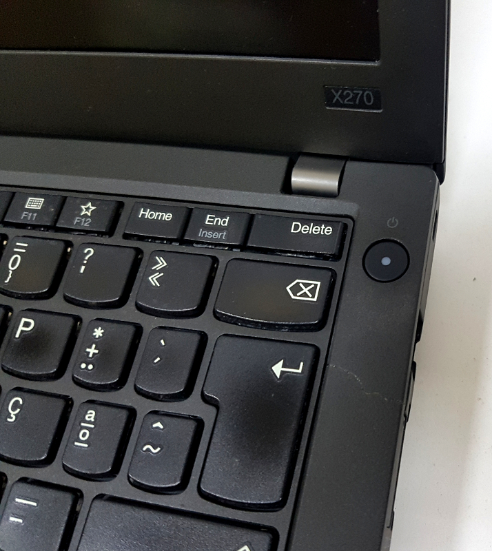 Portatil Reacondicionado Lenovo X270 Fisura