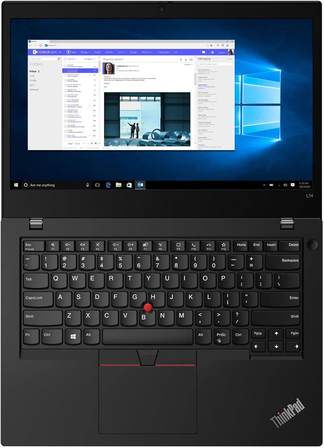 Portatil reacondicionado Lenovo Thinkpad L14 2