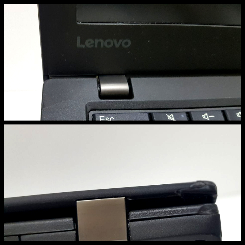 Portatil segundamano Lenovo x270 fisura