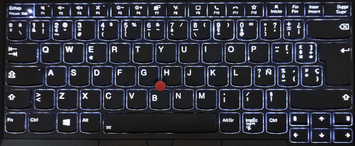 Teclado Lenovo P14s Frances Normalizado