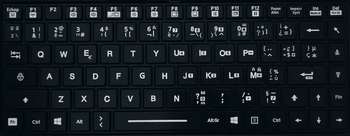 Teclado Normalizado Getac V110 G3