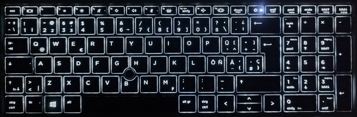 Teclado Normalizado HP EliteBook 850 G7
