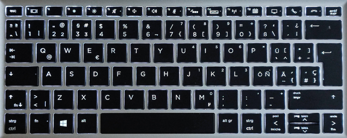 Teclado Normalizado HP EliteBook X360 1030 G2