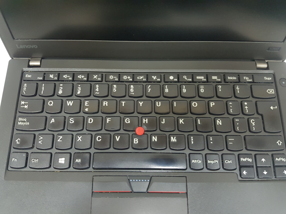 Teclado x260 gastado