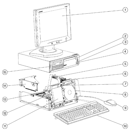 compaq small Dibujo