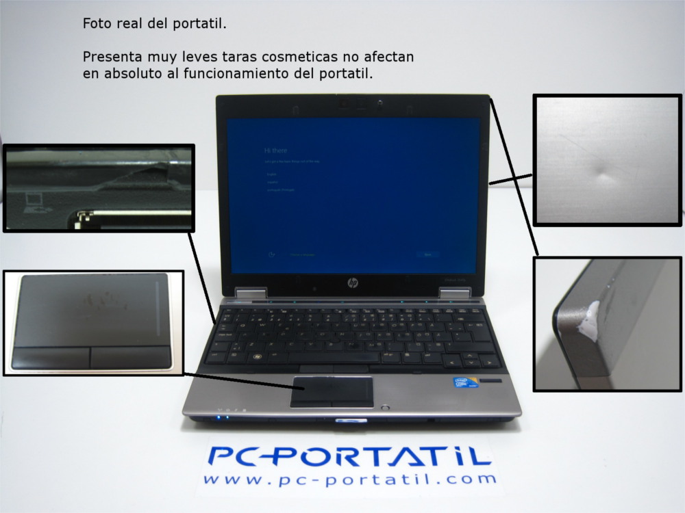 hp 2570p defectos cosmeticos 1000