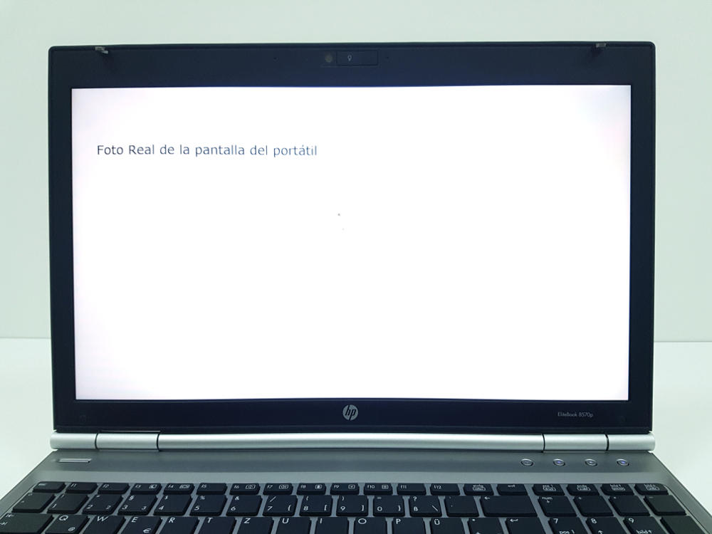 hp 8570p leve punto centro