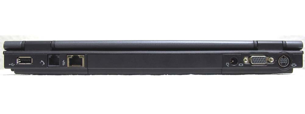 hp compaq nc4200 segundamano TRASERA