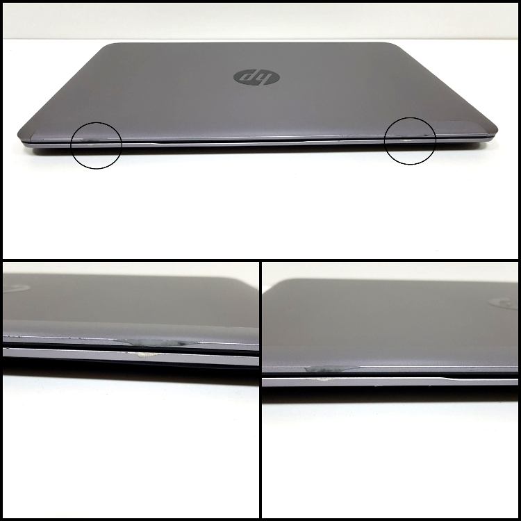 hp elitebook 1040 defecto rozado frontal