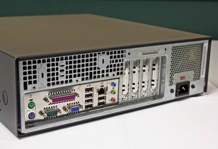 ibm thinkcentre m50 parte trasera