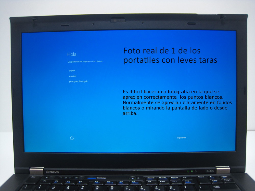 lenoT420s pantalla real