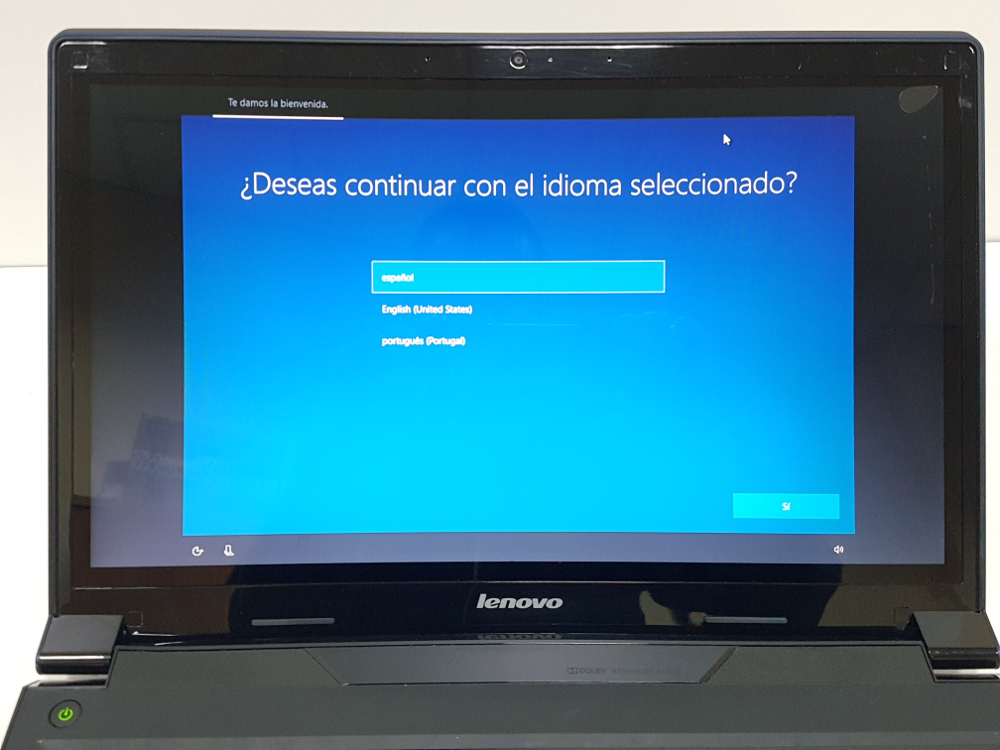 lenovo m5400 panel burbujas