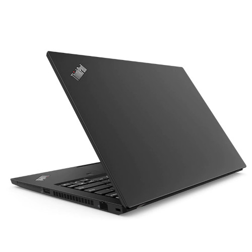 Lenovo ThinkPad T490 vista trasera y lateral