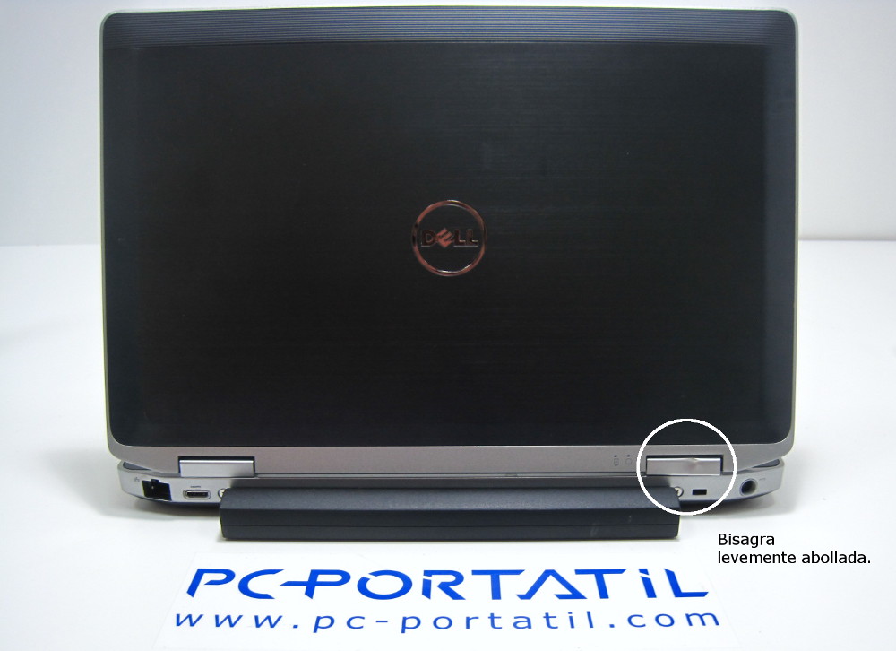 portatil segundamano E6220 bisagra abollado